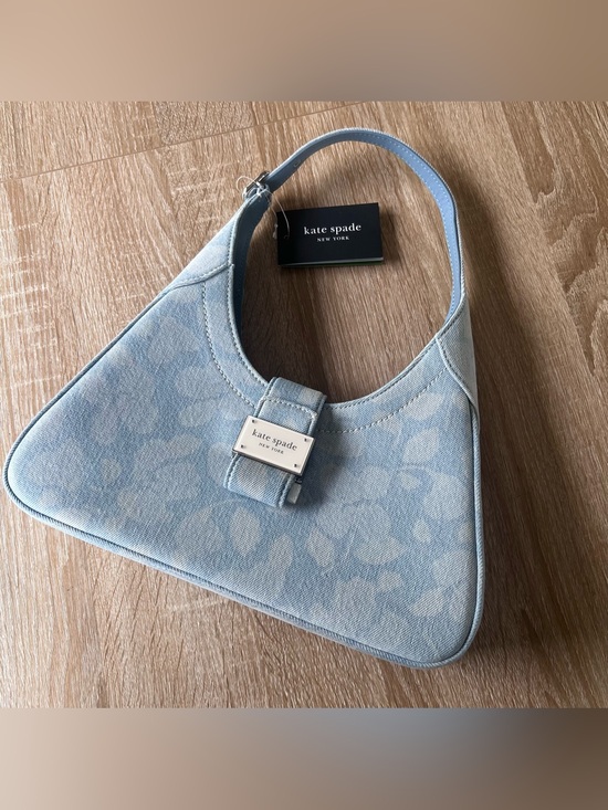 kate spade Handbags - Kate Spade Nouveau Denim Small Shoulder Bag